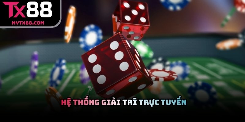 Người chơi trải nghiệm hệ thống giải trí trực tuyến trên TX88